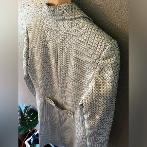 Curling Collection Jacquard 3/4 Sleeve Jacket- Made in France - Picture 10 of 16